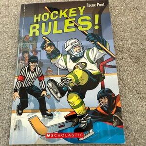 Scholastic Hockey Rules! Book - Blue and Yellow